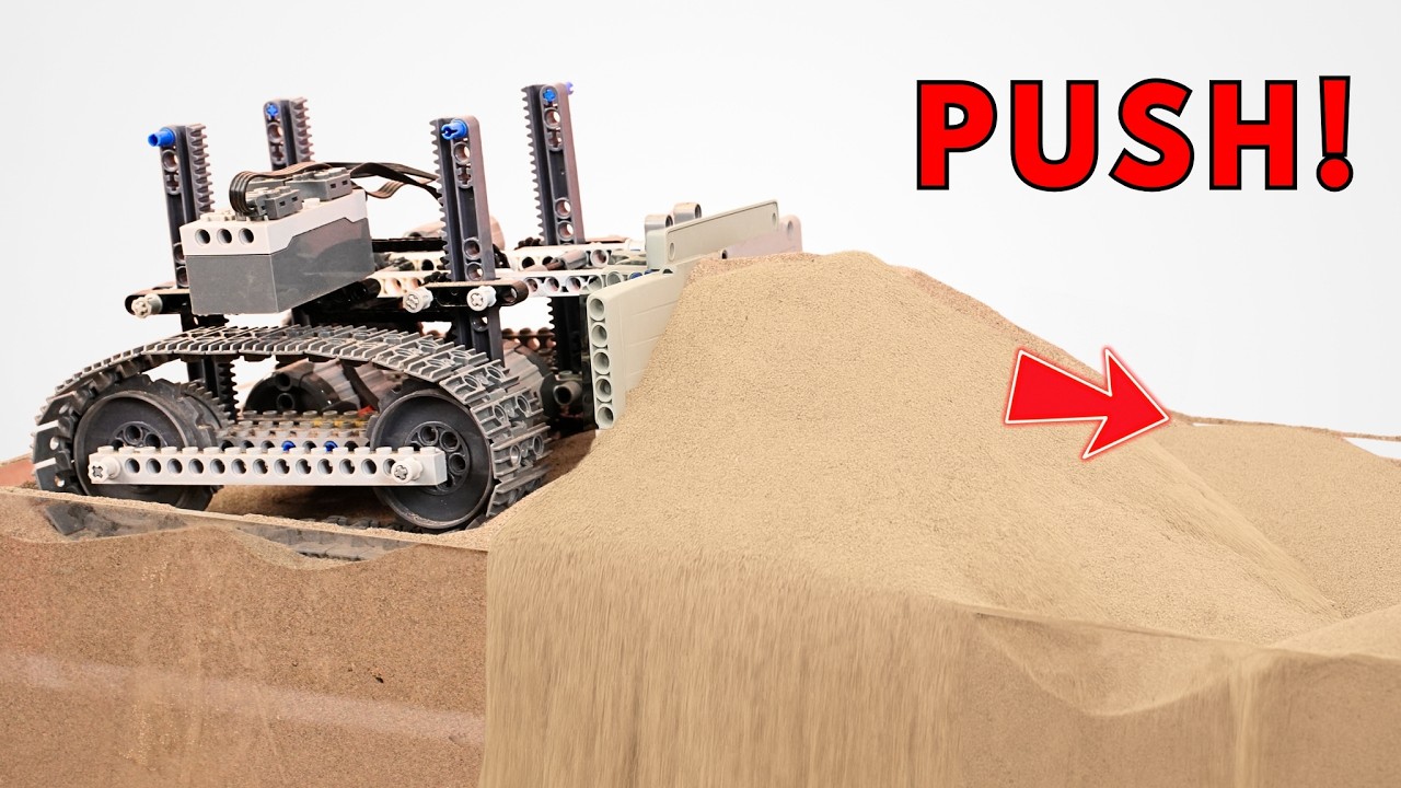 New 10 Lego Technic Truck on SAND at Top Speed | LEGO Smart