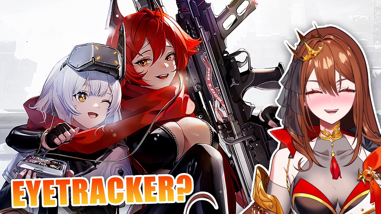 PLAYING NIKKE WITH AN EYETRACKER?! MASSIVE PULLS!!