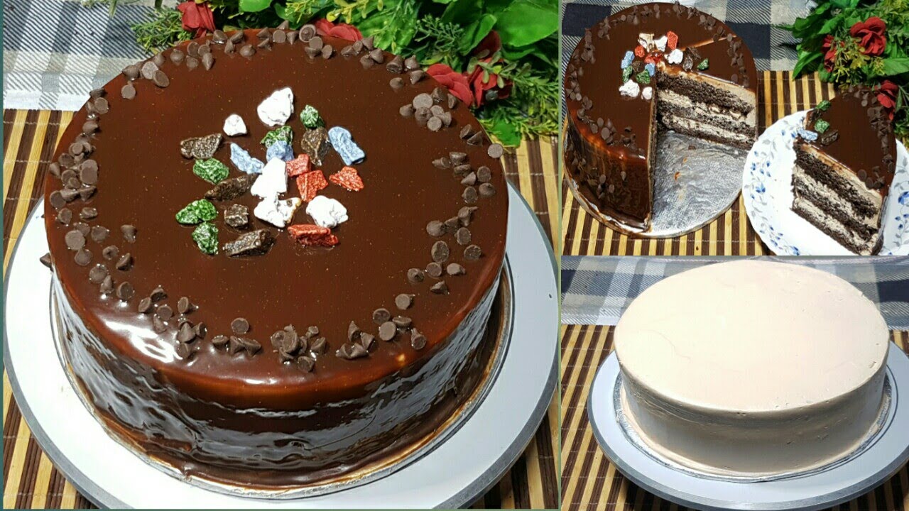 Chocolate Cake Recipe |Chocolate Cake With Chocolate Ganache Glaze By Chef&rsquo;s Kitchenette
