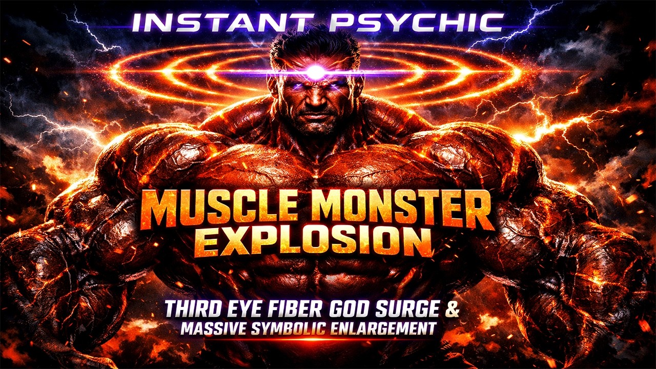 Instant Psychic Muscle Monster Explosion — Third Eye Fiber God Surge & Massive Symbolic Enlargement