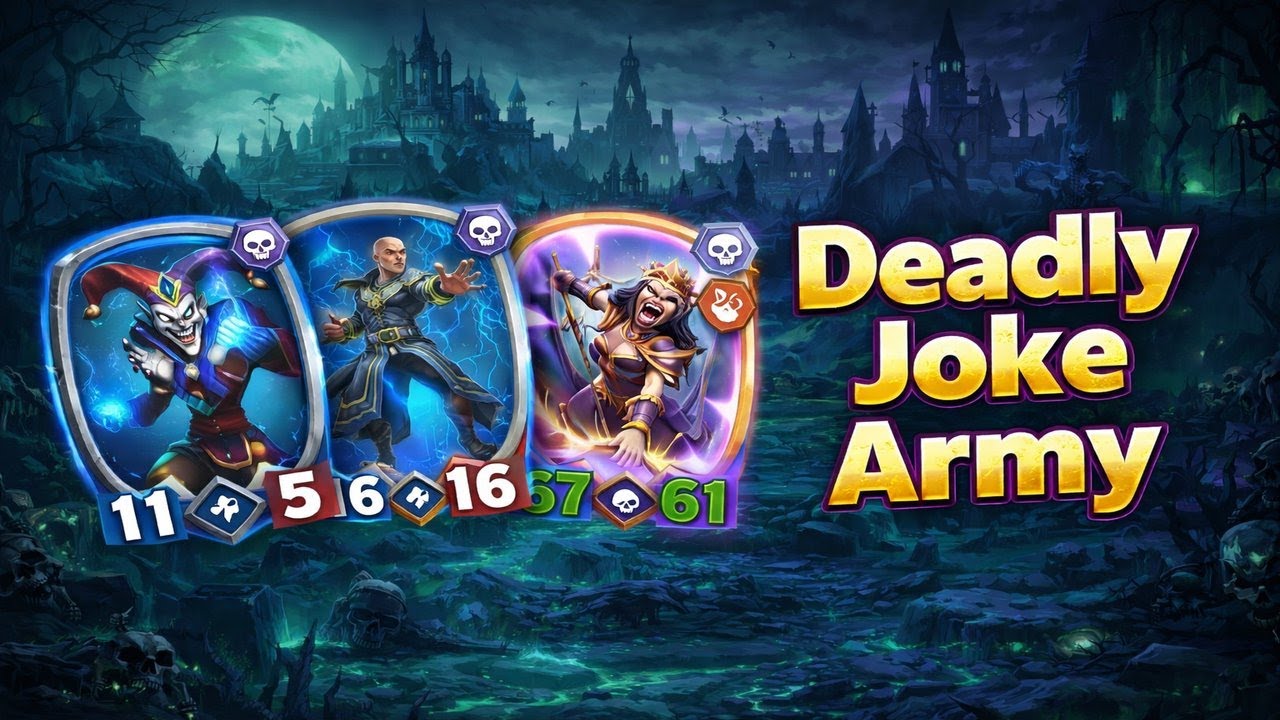 Barmund Undead + Deadly Joke Combo Arcane Rush Gameplay