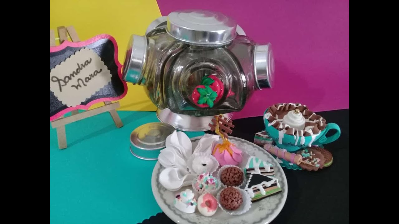 COMO FAZER DOCINHOS FAKE EM EVA  #  SANDRA MARA ARTESANATOS