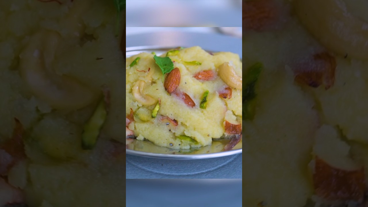 વાટકીના માપ સાથે સ્વાદિષ્ટ રવાનો શીરો | Rava No Shira | sooji Halwa | #sheetalkitchen | #shorts