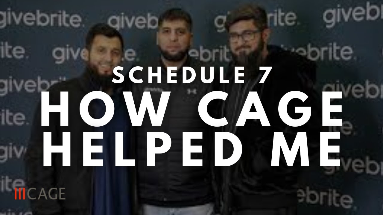 How CAGE helped me after a Schedule 7 stop