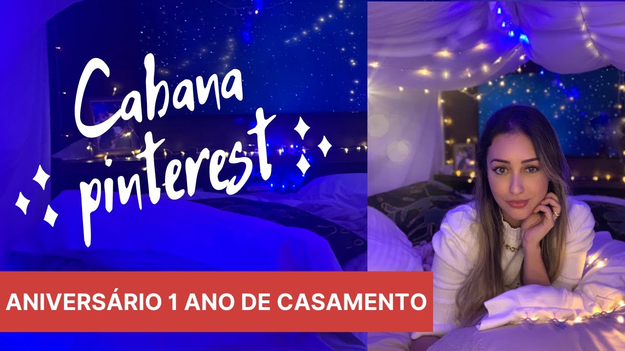 Fiz uma CABANA ROMÂNTICA bem pinterest