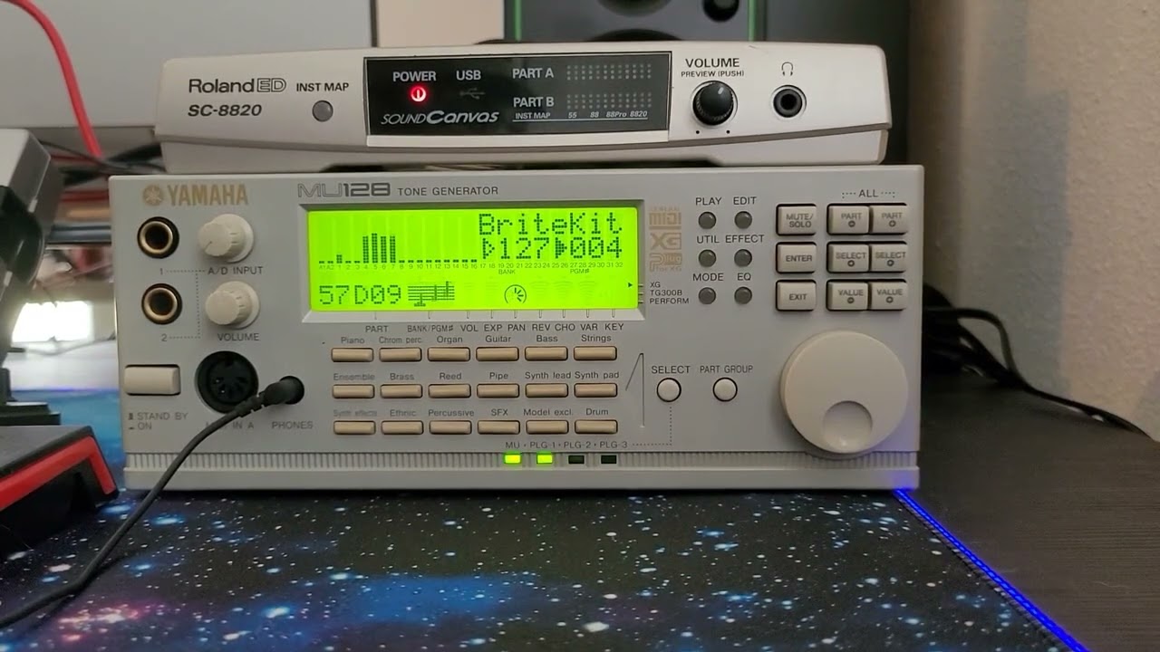 Yamaha MU128 Factory Performance Demo