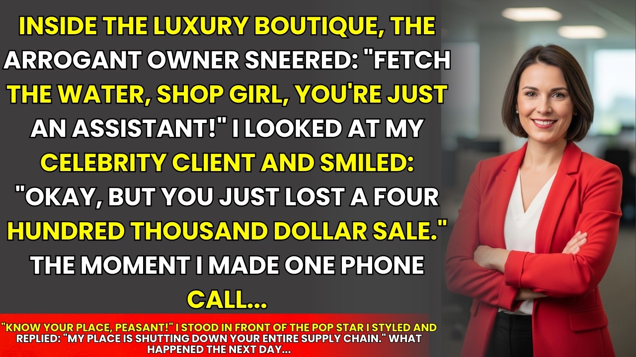 “Get Water, Shop Girl.” He Lost a $400K Sale in Seconds.