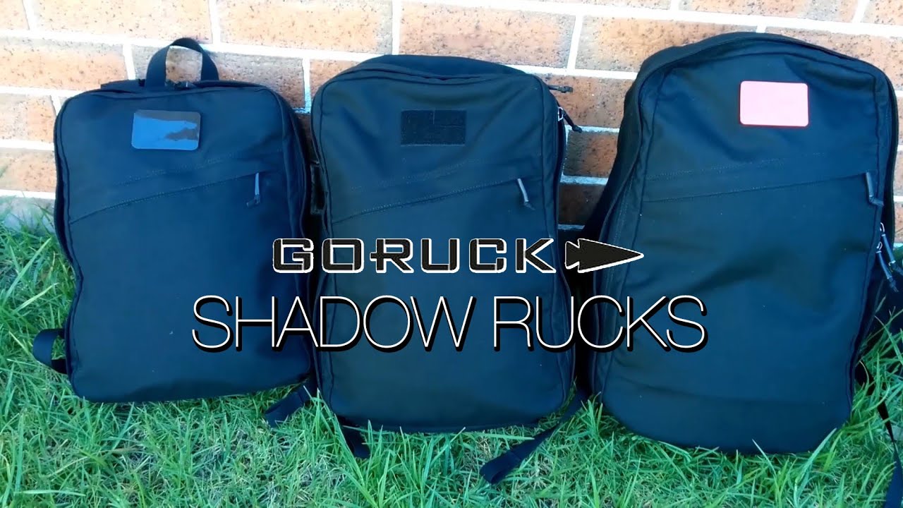 Goruck Shadow Rucks SD15, SD20, SD25 Ultralight Backpacks