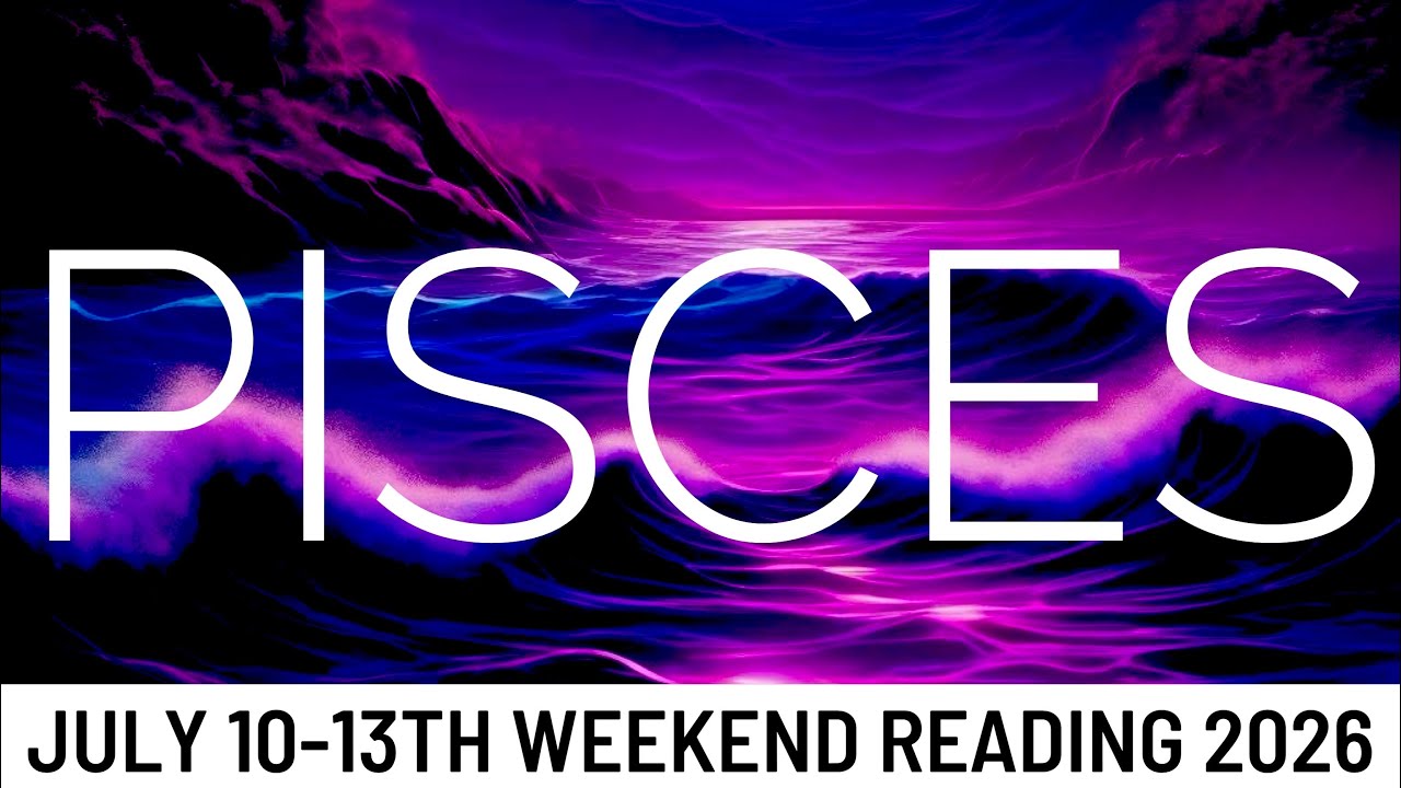 *PISCES* YOU&rsquo;RE SO CLOSE TO THIS MANIFESTATION, PISCES DO NOT GIVE UP NOW!! -July Weekend Tarot 2026