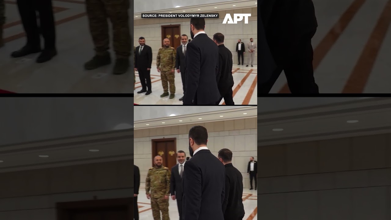 Zelensky Meets Syrian President For Security Talks In Damascus Visit | APT