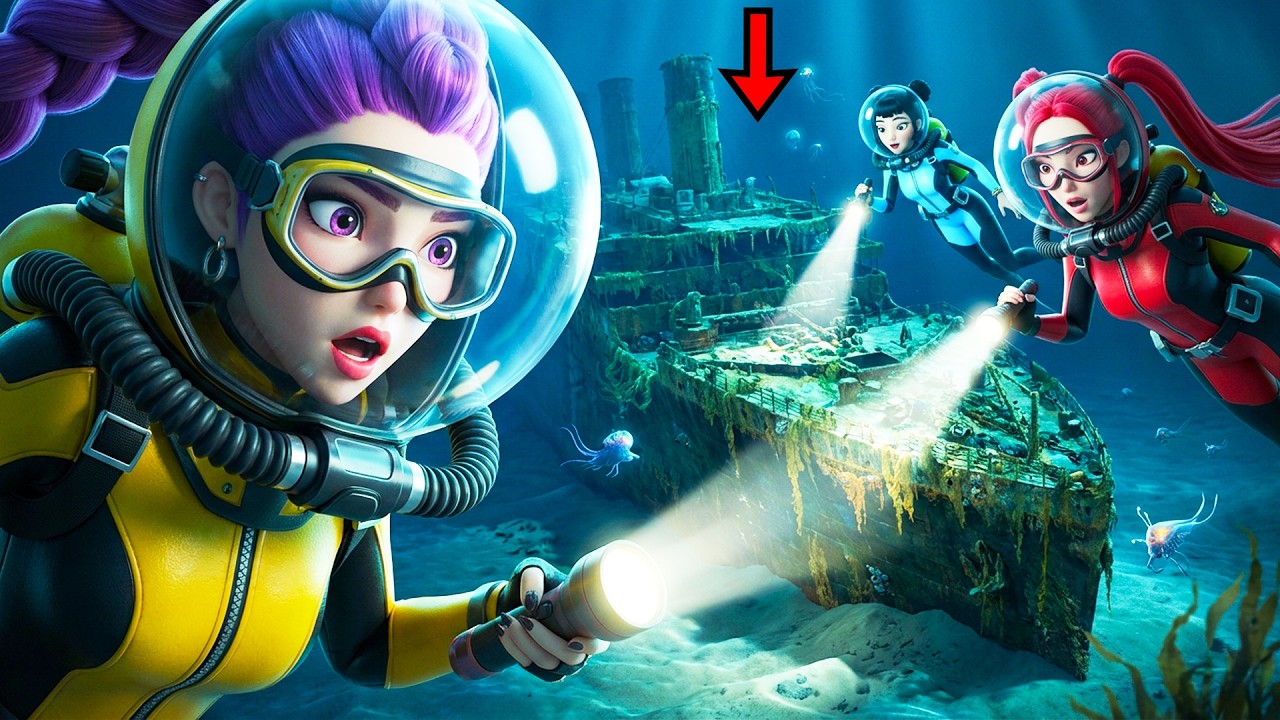 RUMI Explored the Abandoned TITANIC 😱 KPop Demon Hunters