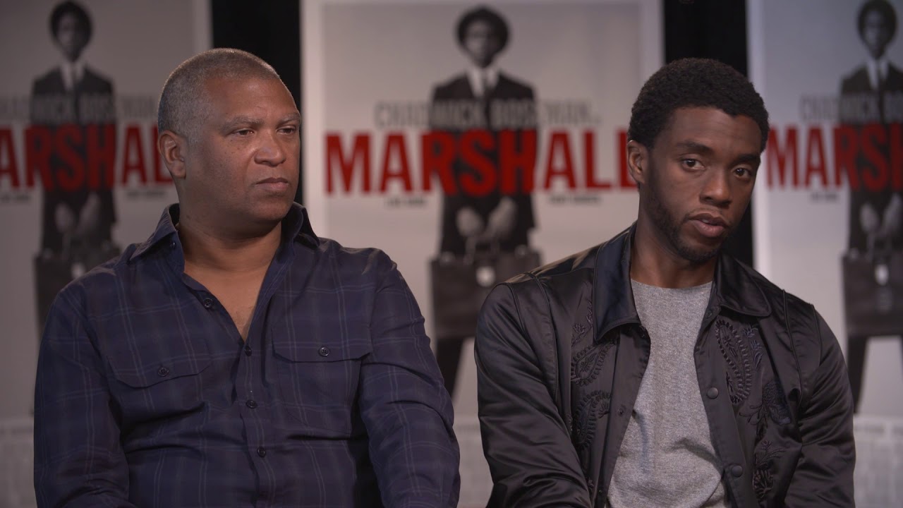 Jason Fraley talks to Chadwick Boseman, Reginald Hudlin about 'Marshall'