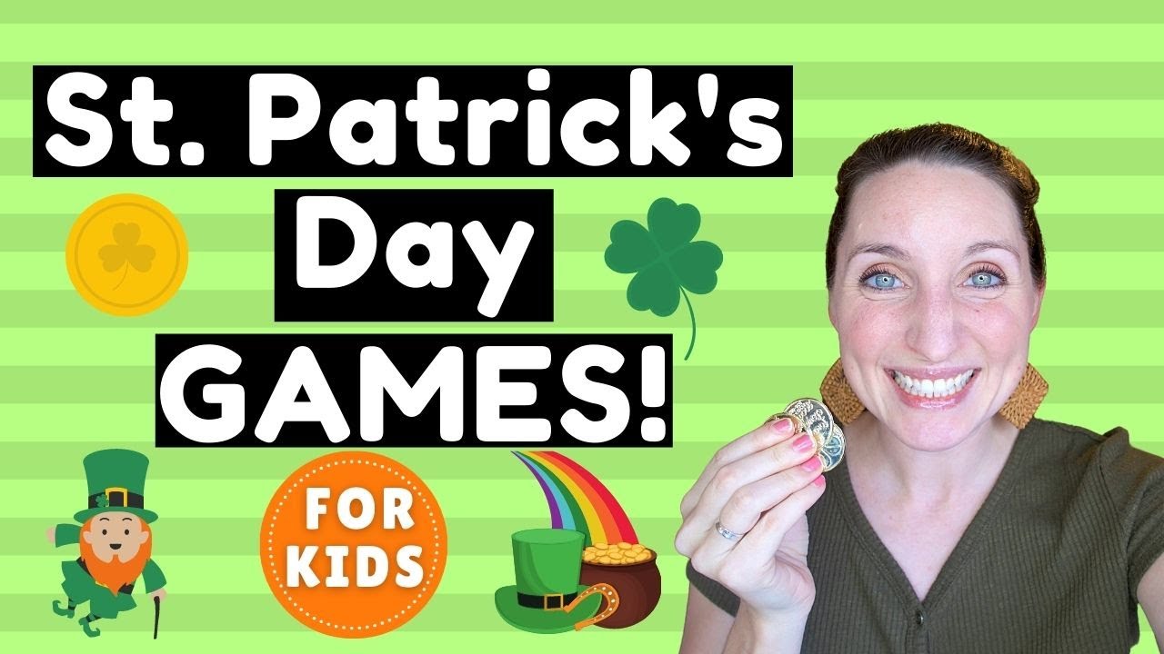 ST. PATRICK'S DAY GAMES FOR KIDS! Kid's St. Patty's Day Party!