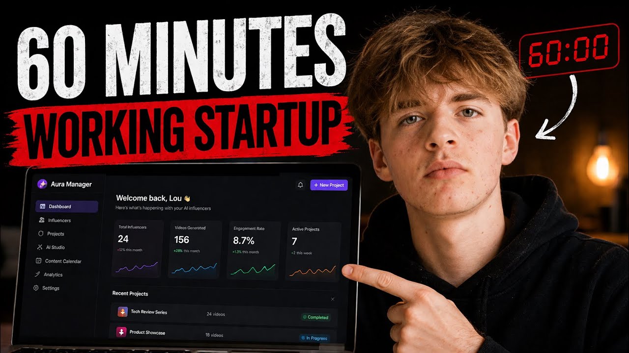 I built a startup in 60 minutes (it actually works)
