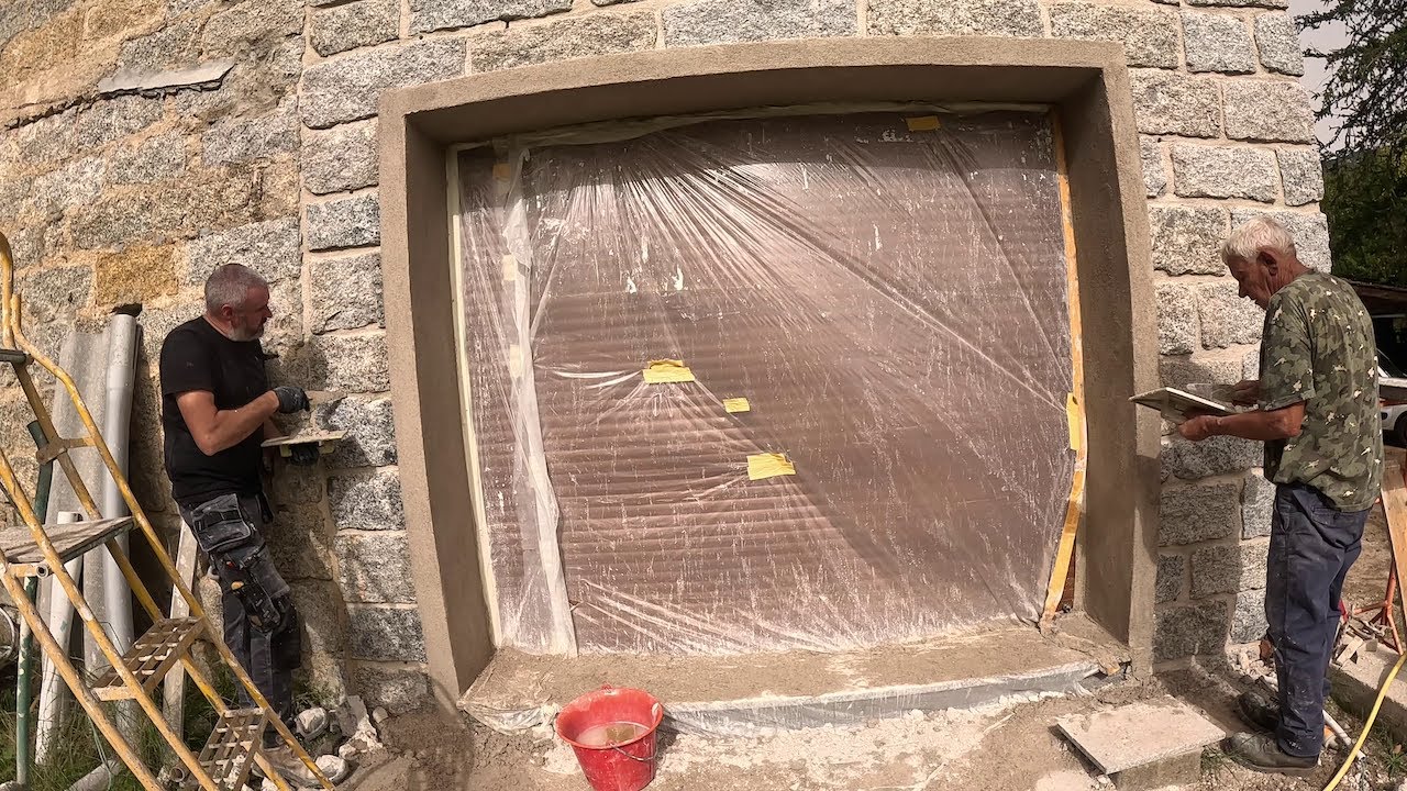 Réalisation des tableaux a la chaux
