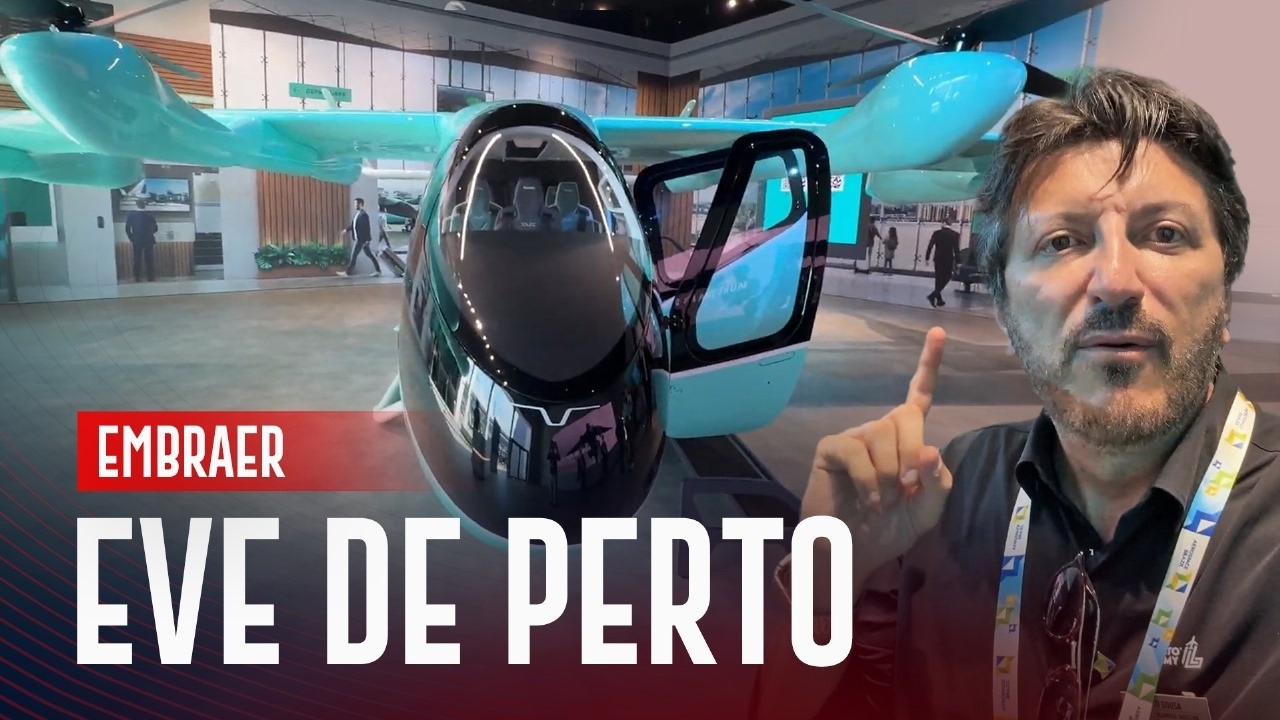 O QUE FAZ O EVTOL DA EVE/EMBRAER SER TÃO ESPECIAL? | EP.1332