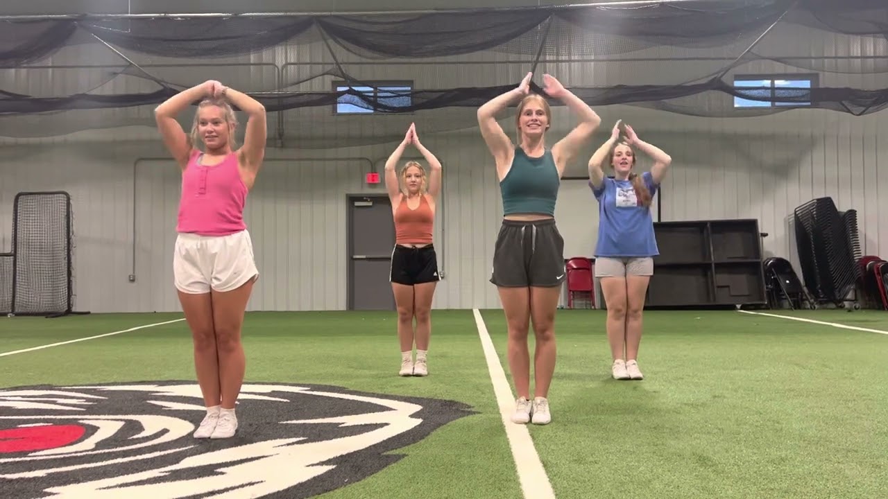 Drum Cadence Uptown Funk Dance (front + back)
