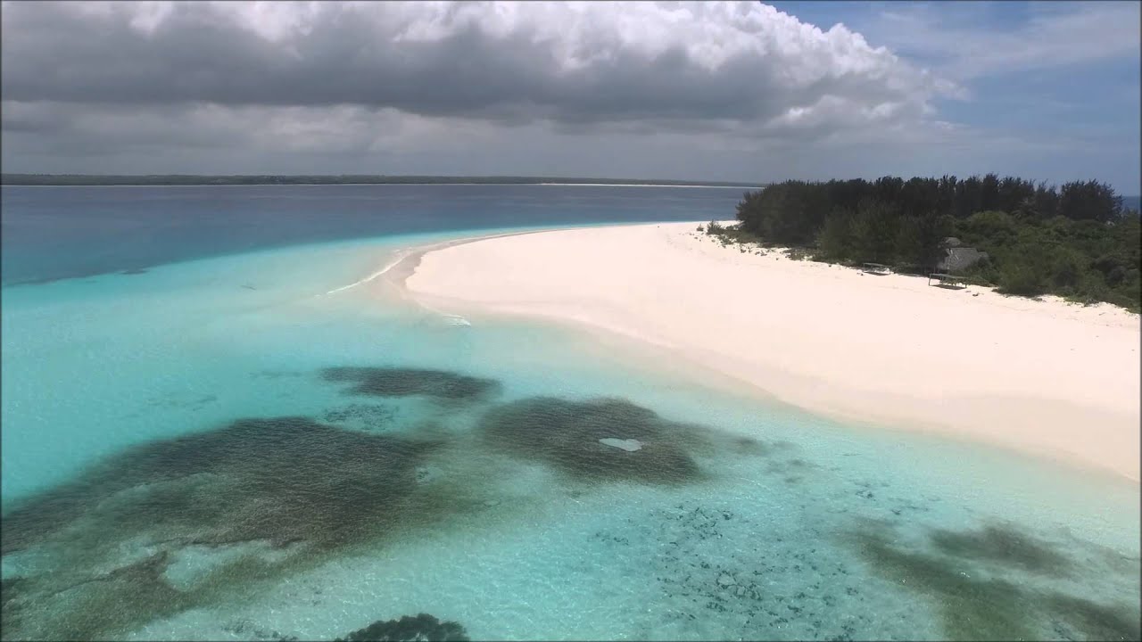 Mnemba Island drone footage