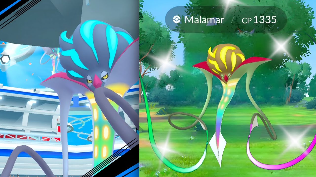 OMG! Got Shiny Mega Malamar in Pokémon Go 