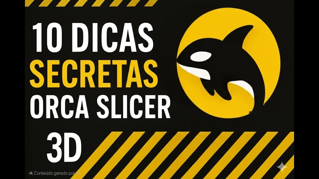 🛑10 Dicas Secretas 🛑 do Orca Slicer que ⚠️REALMENTE ⚠️ Melhoram sua impressão 3d