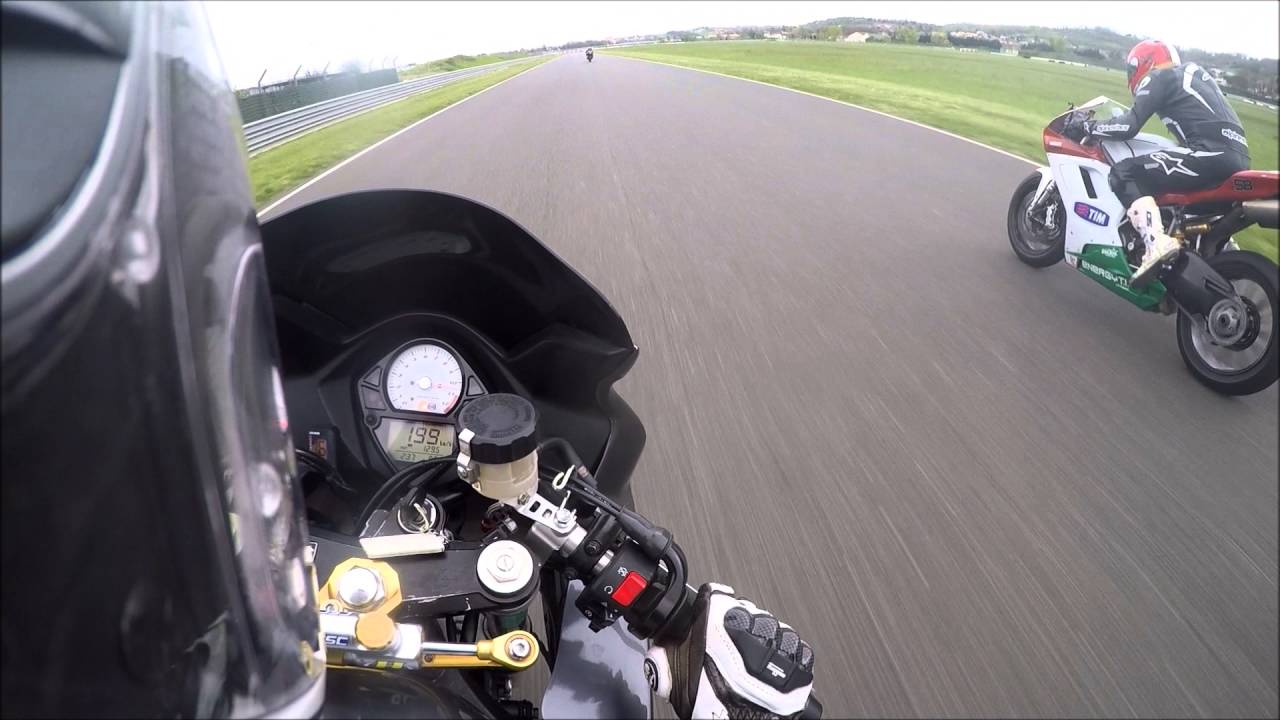 Onboard moto circuit d'Albi 09/04 - Fun/Arsouille/Crash ! Svs650/Er6n