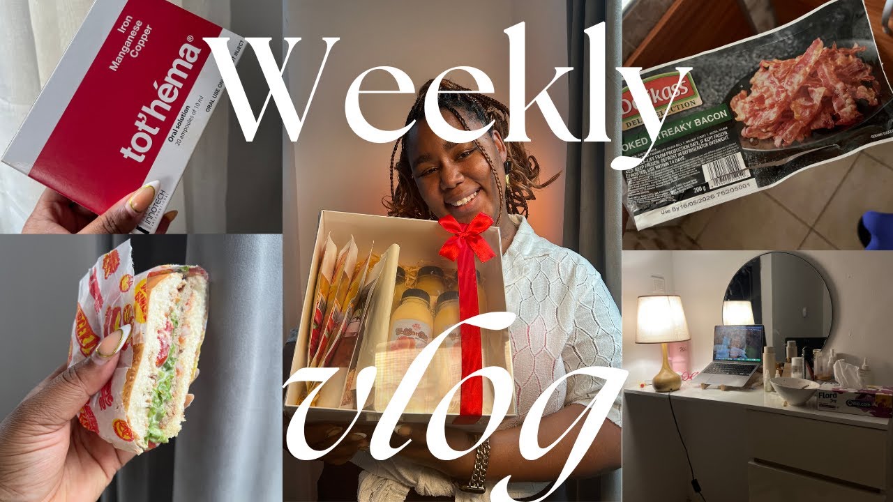WEEK 4 VLOG | NEW FURNITURE + FLUFFY WAFFLE RECIPE + BRAIDS TAKE DOWN + SWEETEST DESERTS IN ACCRA.