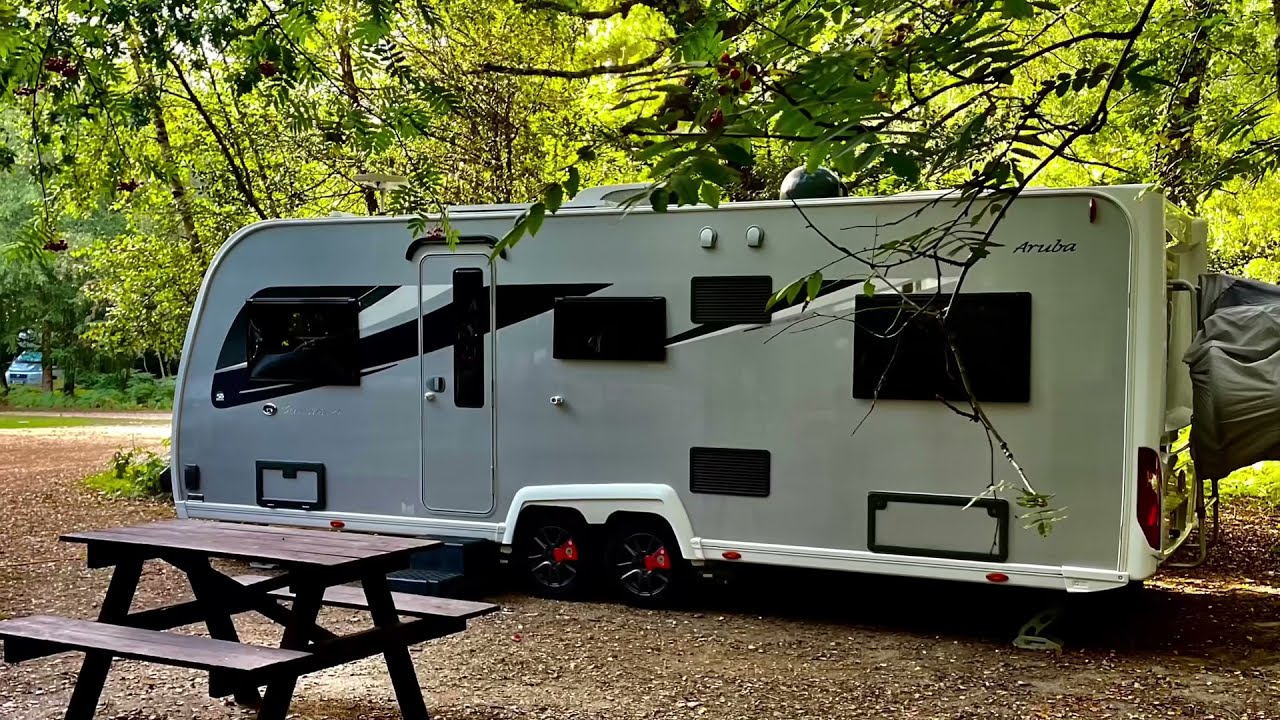 Setthorns Camping in the Forest site tour