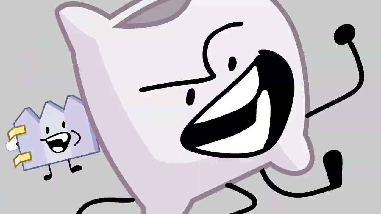 BFB Intro but Four is Red Top Hat