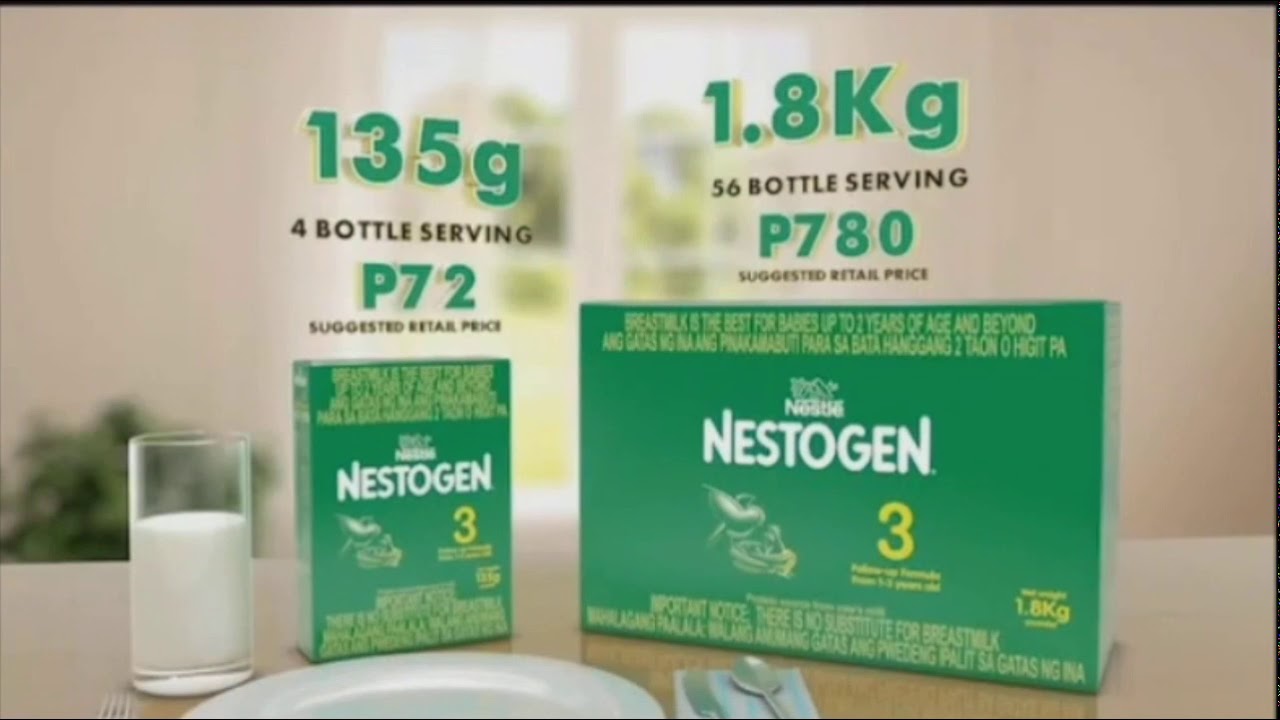 New Nestogen 3 For 1 to 3 Years Old Philippines TVC 2021 15S