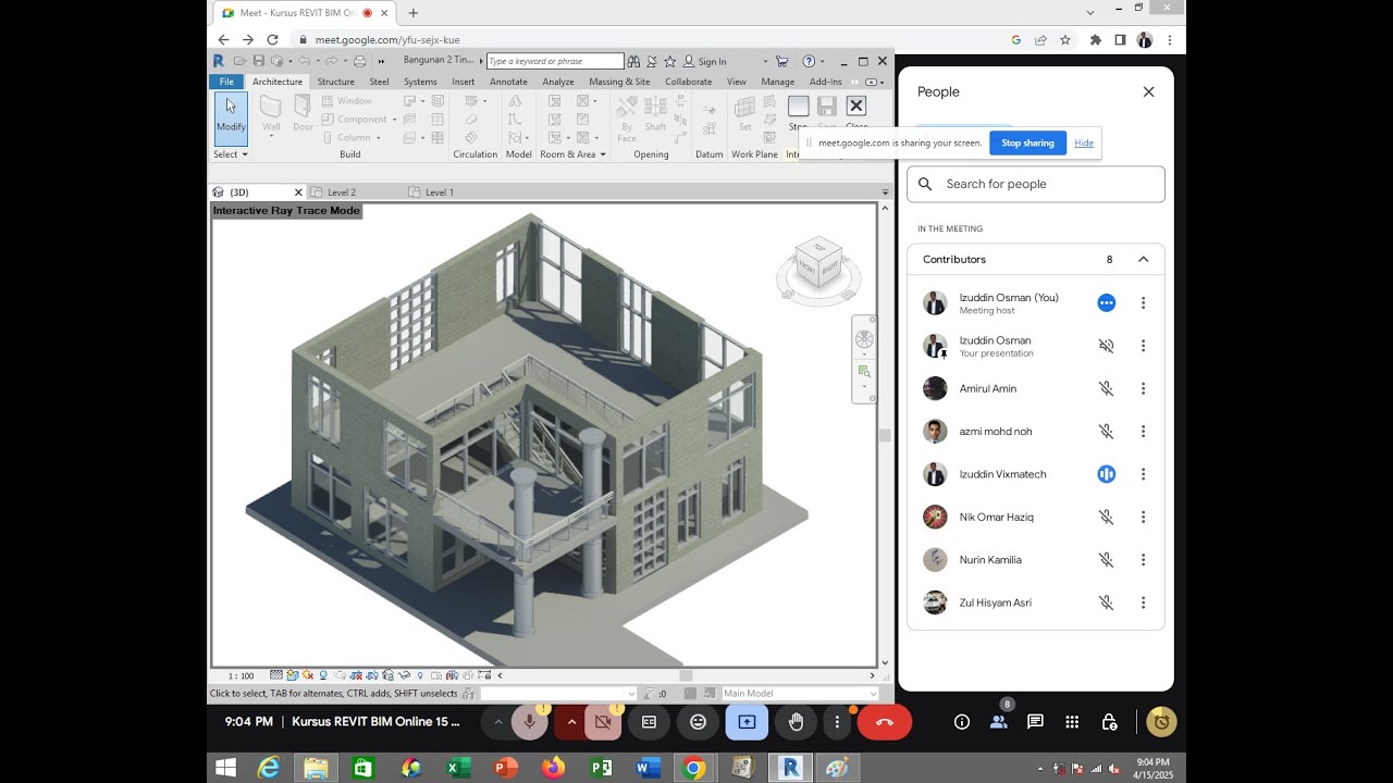 Kursus Sijil REVIT BIM MEP & Architecture Training Course Malaysia - (Kursus Revit Online) 2025 P7