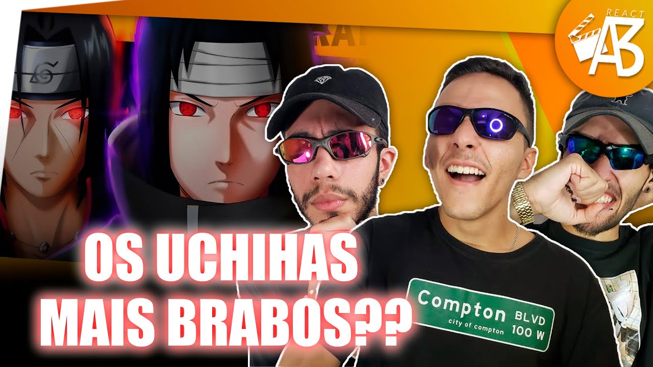 React l UCHIHA GANG - Naruto Trap | Takeru Feat. MHRAP [Prod. Sidney Scaccio] l REACT A 3