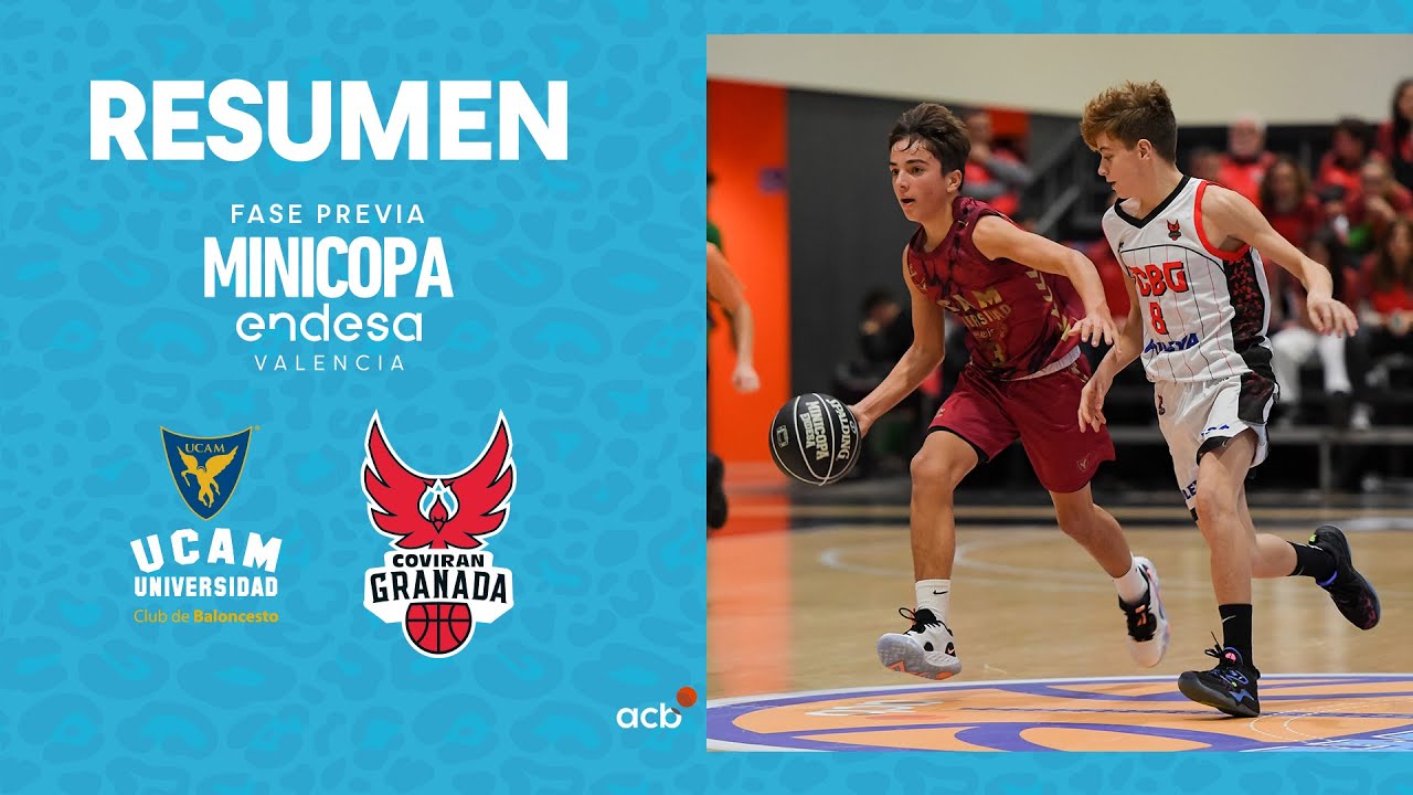 UCAM Murcia Redexis - Inlingua Granada (81-62) RESUMEN | Fase Previa Minicopa Endesa 2022