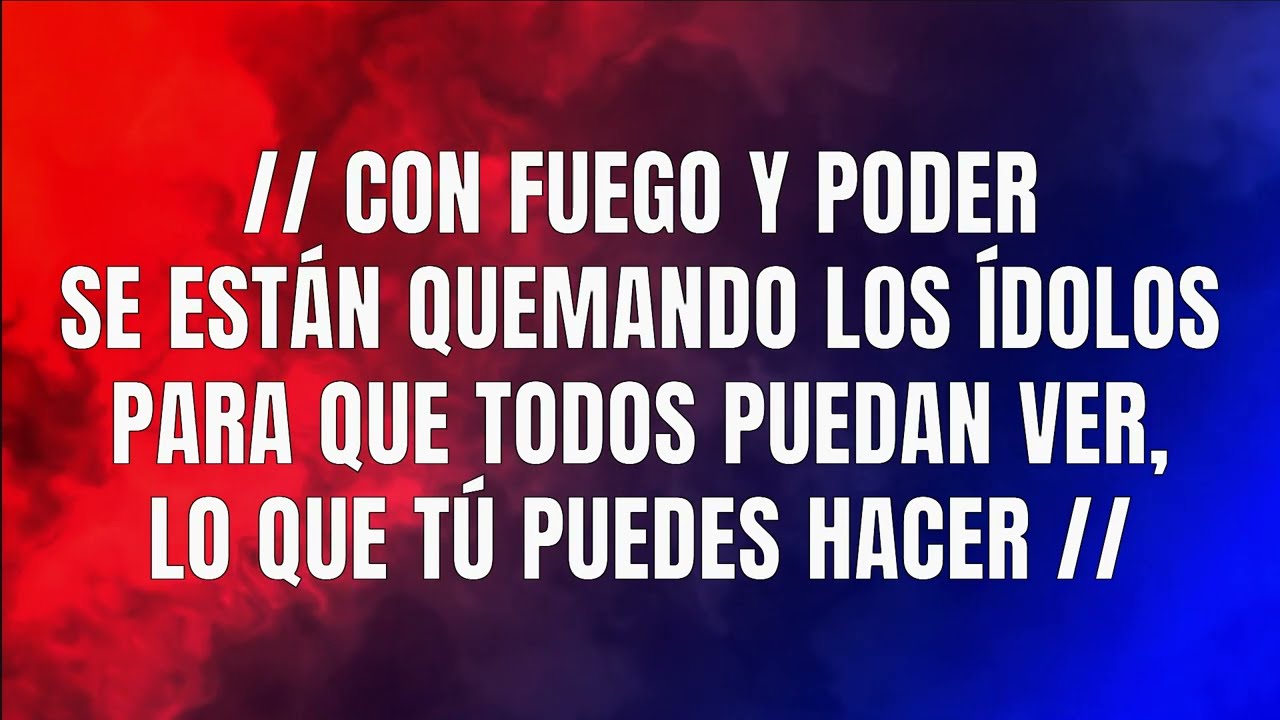 Fuego y Poder - Grupo Barak (letra)