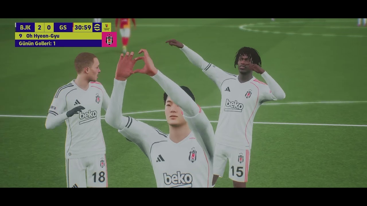 Trendyol süper lig BEŞİKTAŞ VS GALATASARAY PES 2026 Mobile