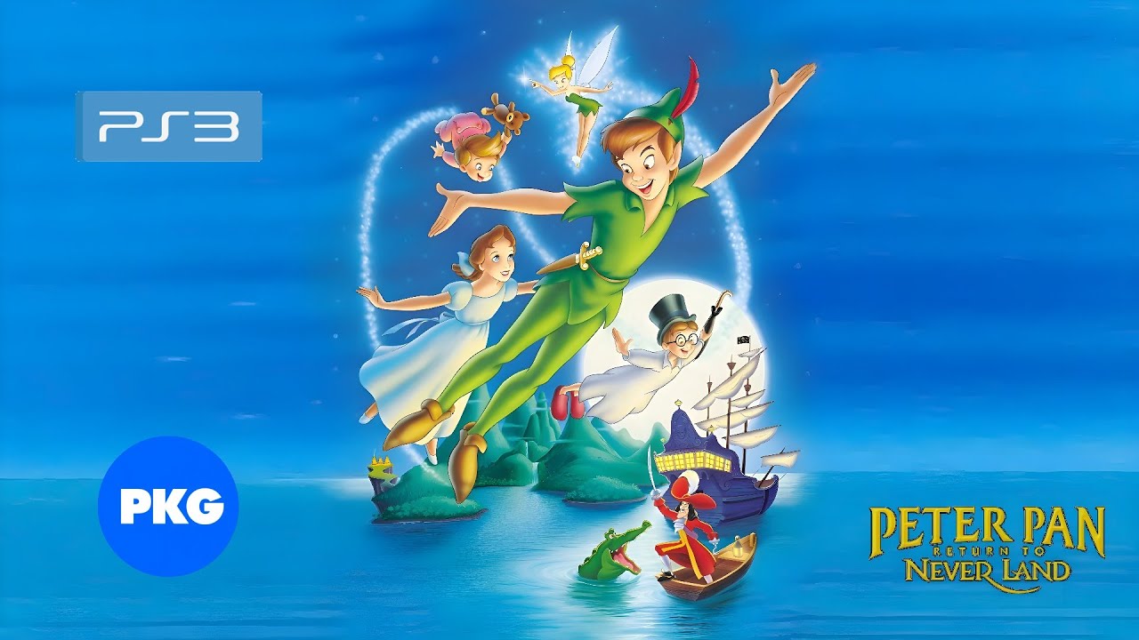 ✅ Peter Pan la Leyenda de Nunca Jamas [PS2] [PS3/PKG] (VIDEO HD + GAMEPLAY) ✅