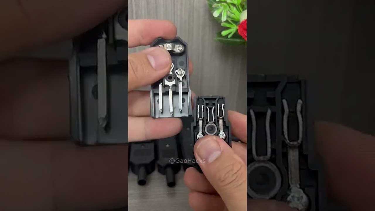 Male and female butt plugs, can be used as extension cords, very practical #tools