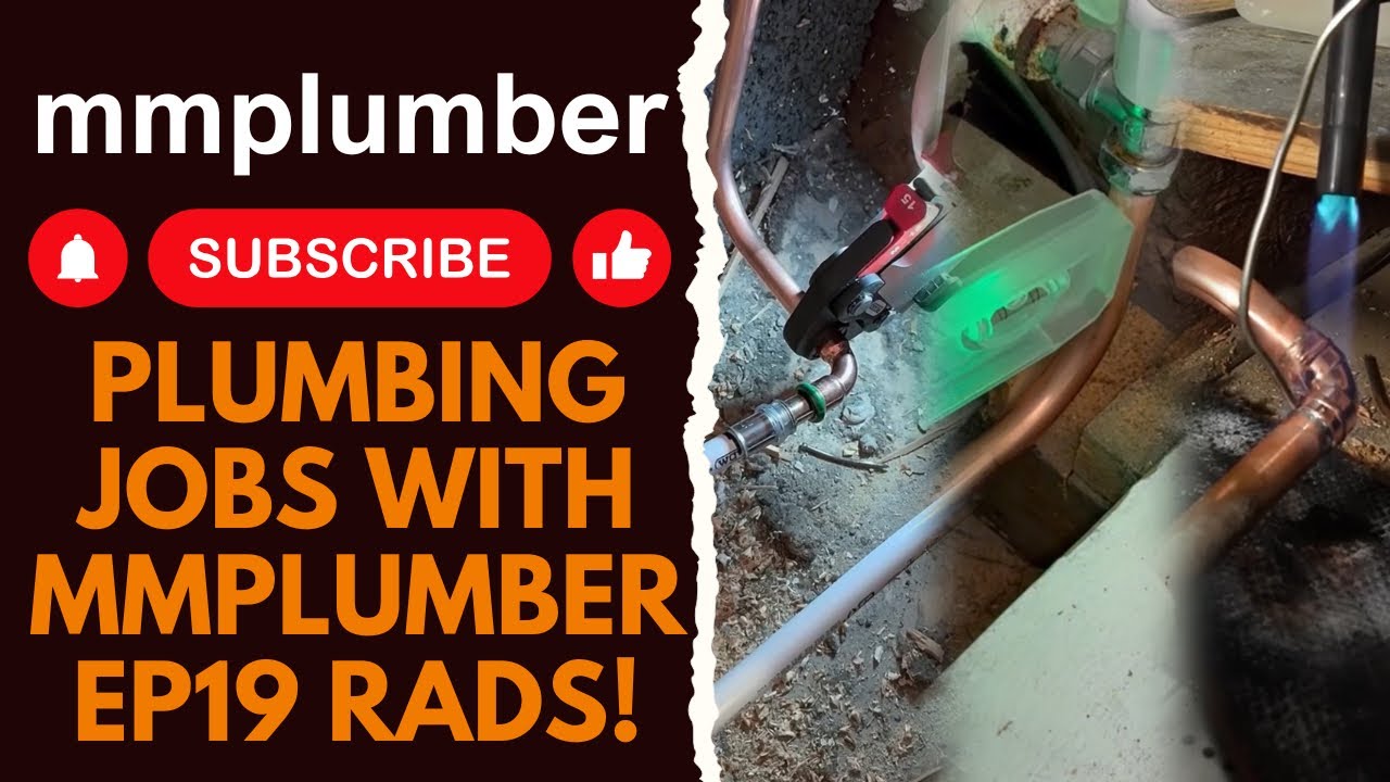 Plumbing jobs with mmplumber ep19 Rads!