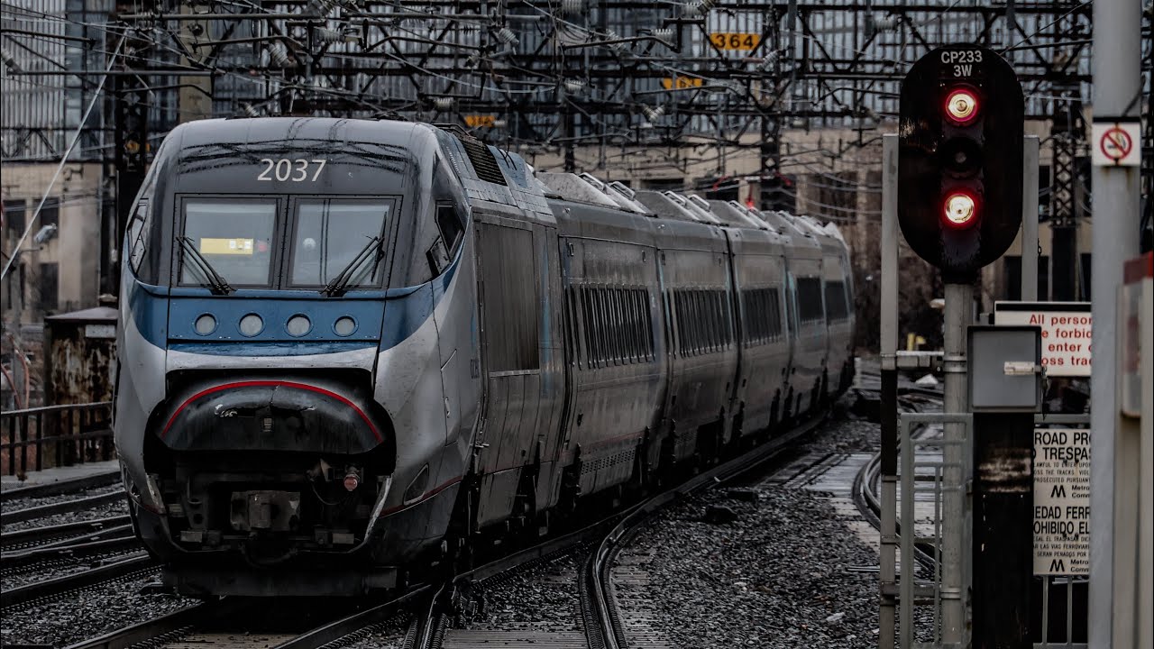 New Haven line: A few trains and a farewell in Stamford, CT