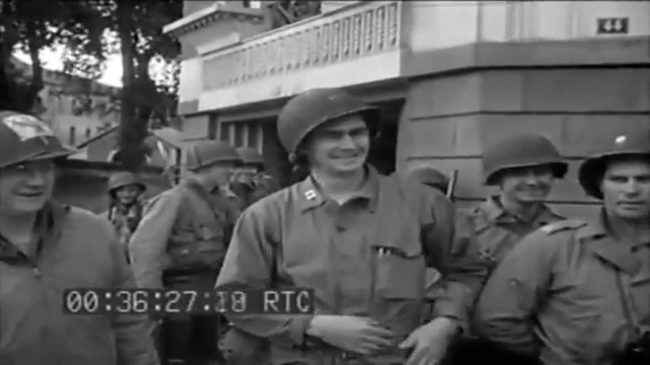 Damage In Cherbourg; German POWs; Street Scenes, 06/27/1944 (full)