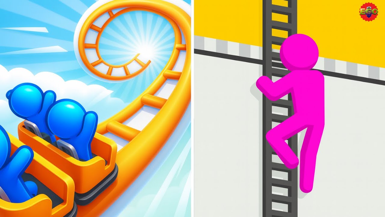 Want MAX Gameplay? Watch Ladder Master Runner Vs. Runner Coaster Epic Battle