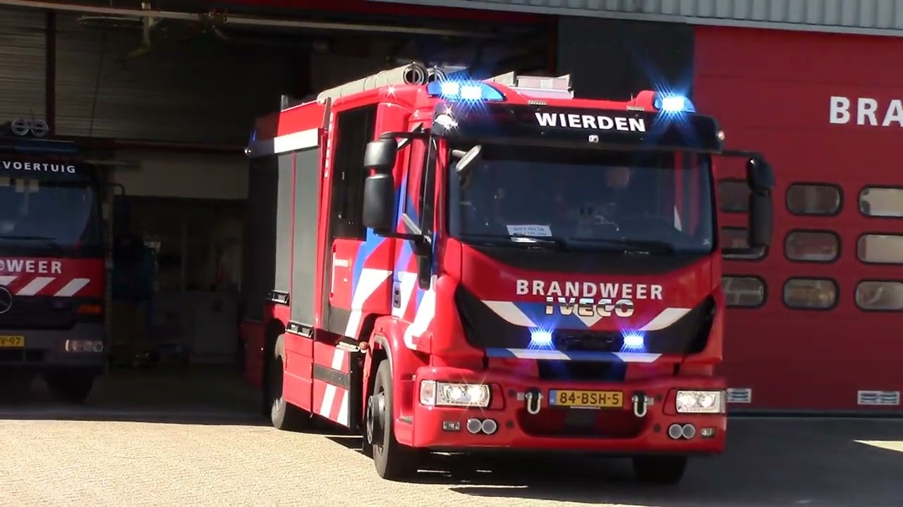[Showtje] TST4NB(CCFM), TS en Educatie Voertuig Brandweer Wierden