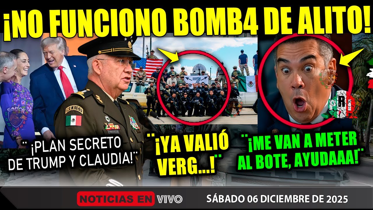SÁBADAZO! POR B0MB4 EN MICHOACÁN ¡TRUMP SHEIBAUM PLAN SECRETO! A BARRER CON TODO ALITO GRECIA QUIROZ