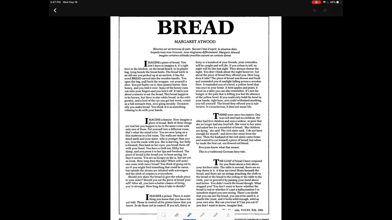 Bread  Tutorial