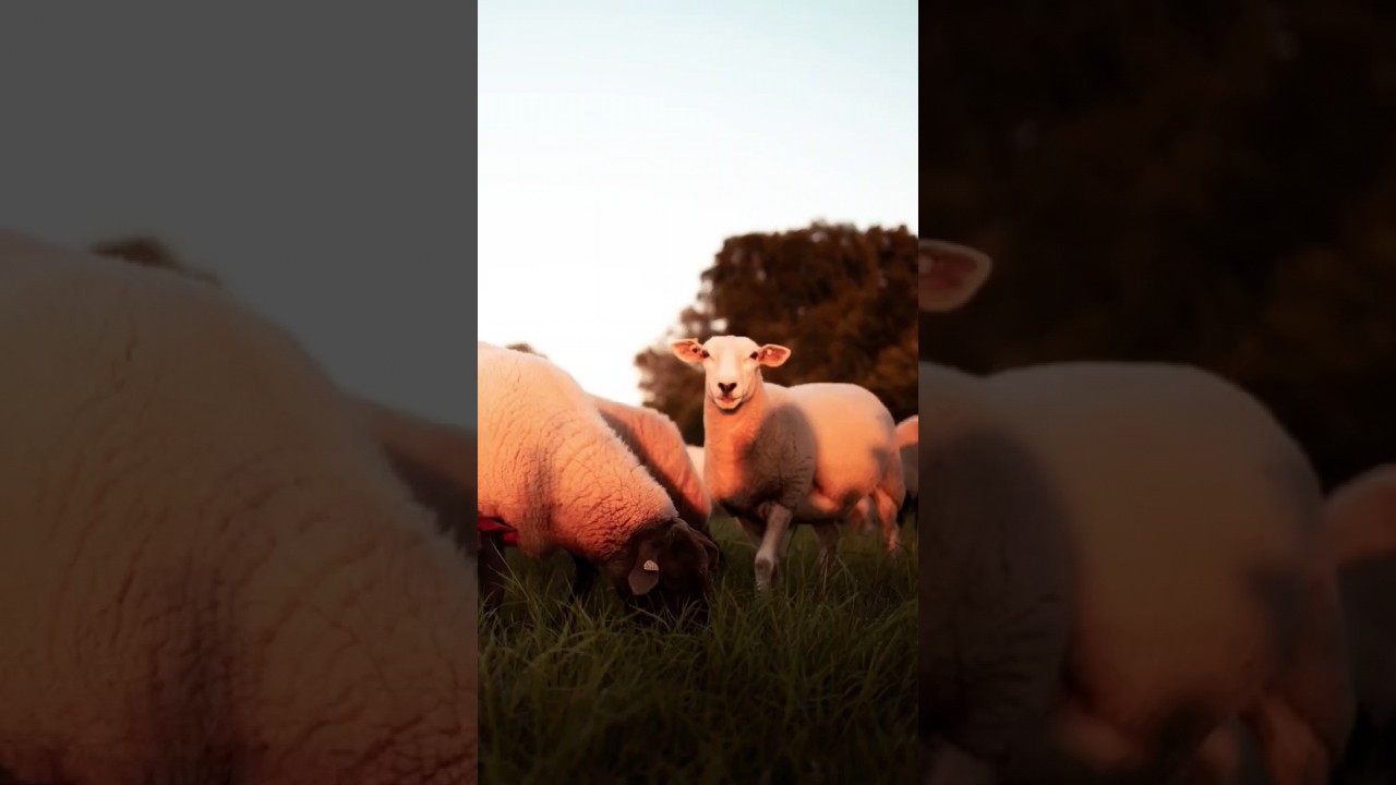 22/365 - Sheep in the Sunset Light -

