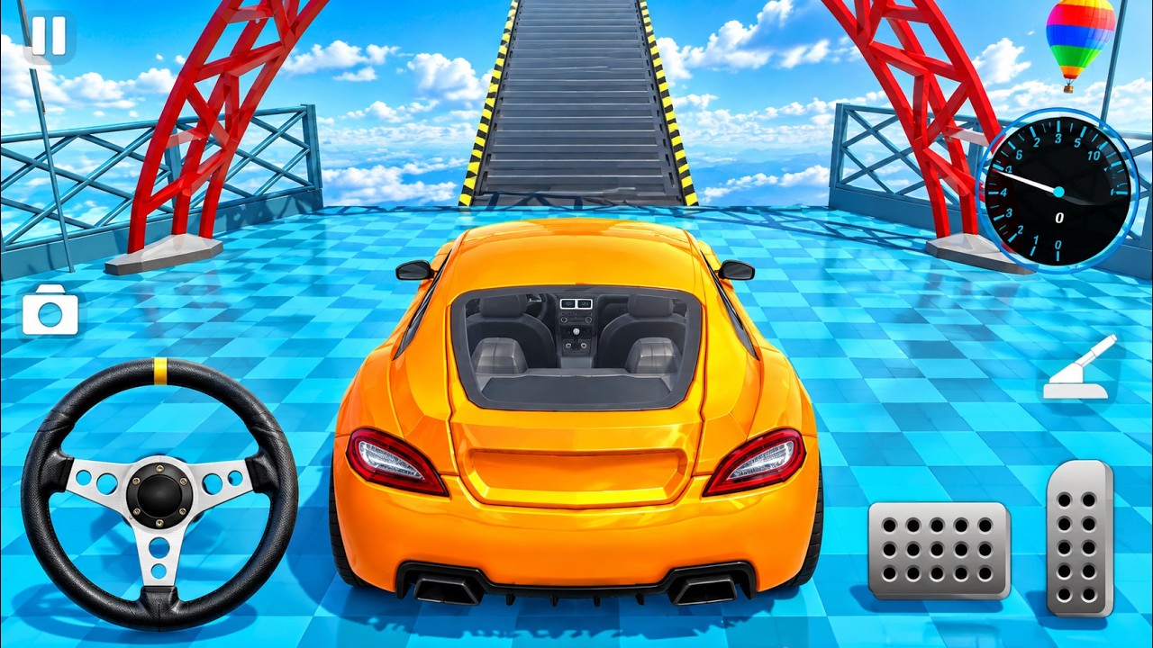 Car Ramp Master: Stunt Race &ndash; Crazy Impossible Tracks Android GamePlay