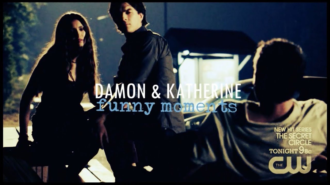 Damon and Katherine | Funny Moments