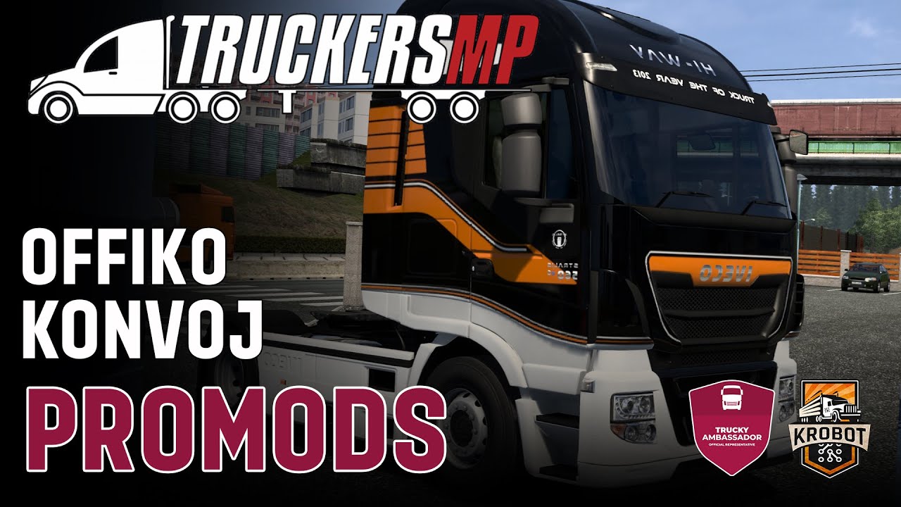 PROMODS APRIL KONVOJ | EURO TRUCK SIMULATOR 2 CZ - ETS2