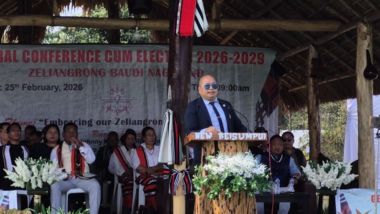 Dr. Johnny Kadunsin Rungmei J.C.E.O.L ( N.S.D.M.A Govt.nagaland General  Speech ) General conference