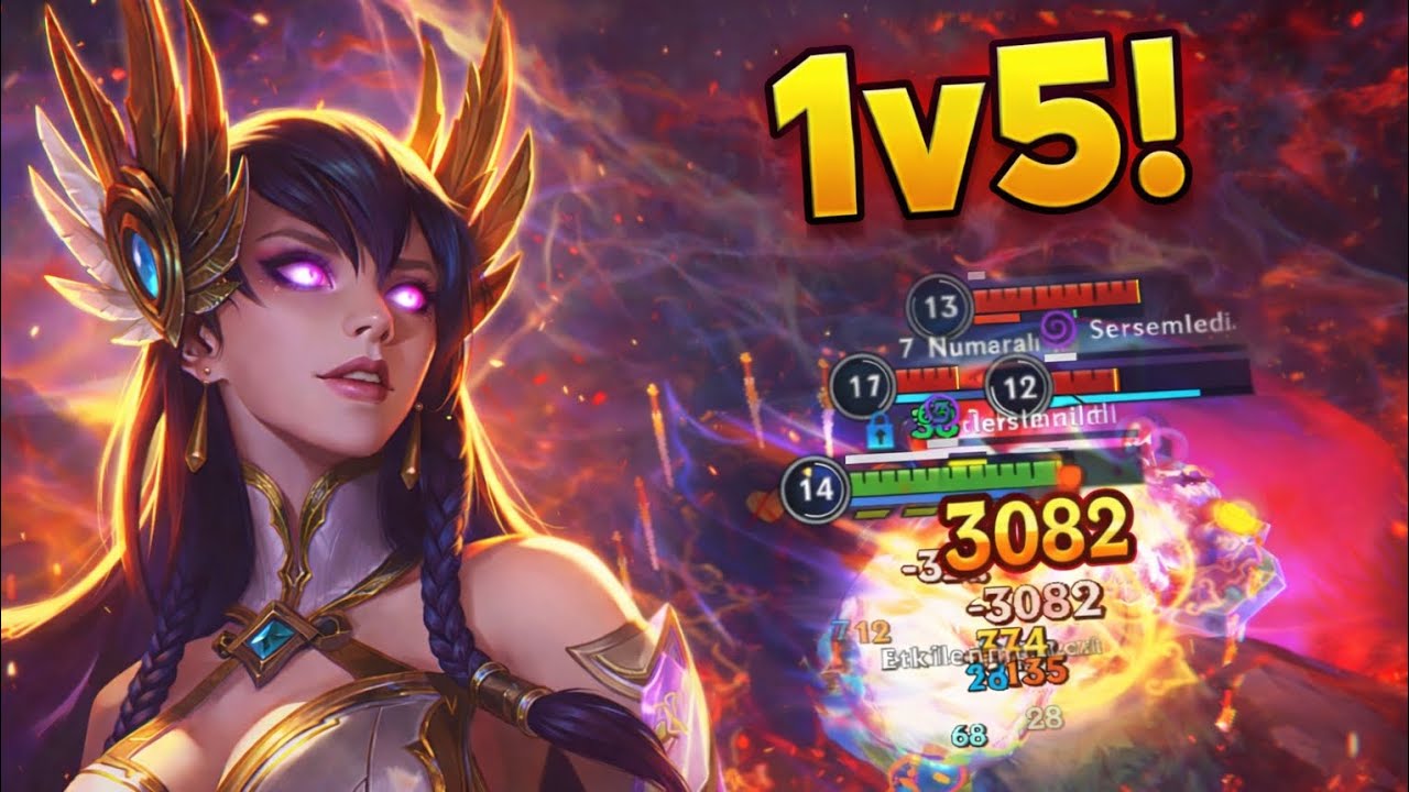 Yüksek Eloda Baş Döndüren 1v5 Irelia! | Wild Rift