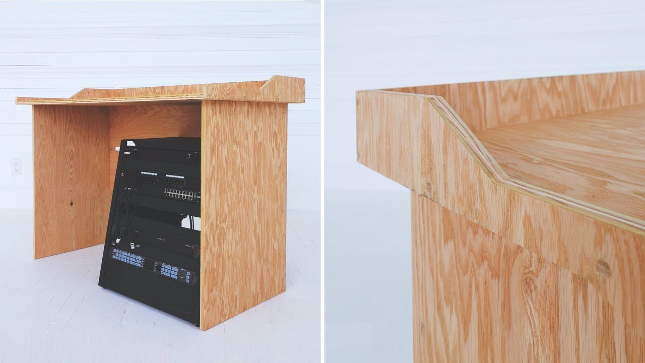 Building a Solid Plywood Desk | DIY